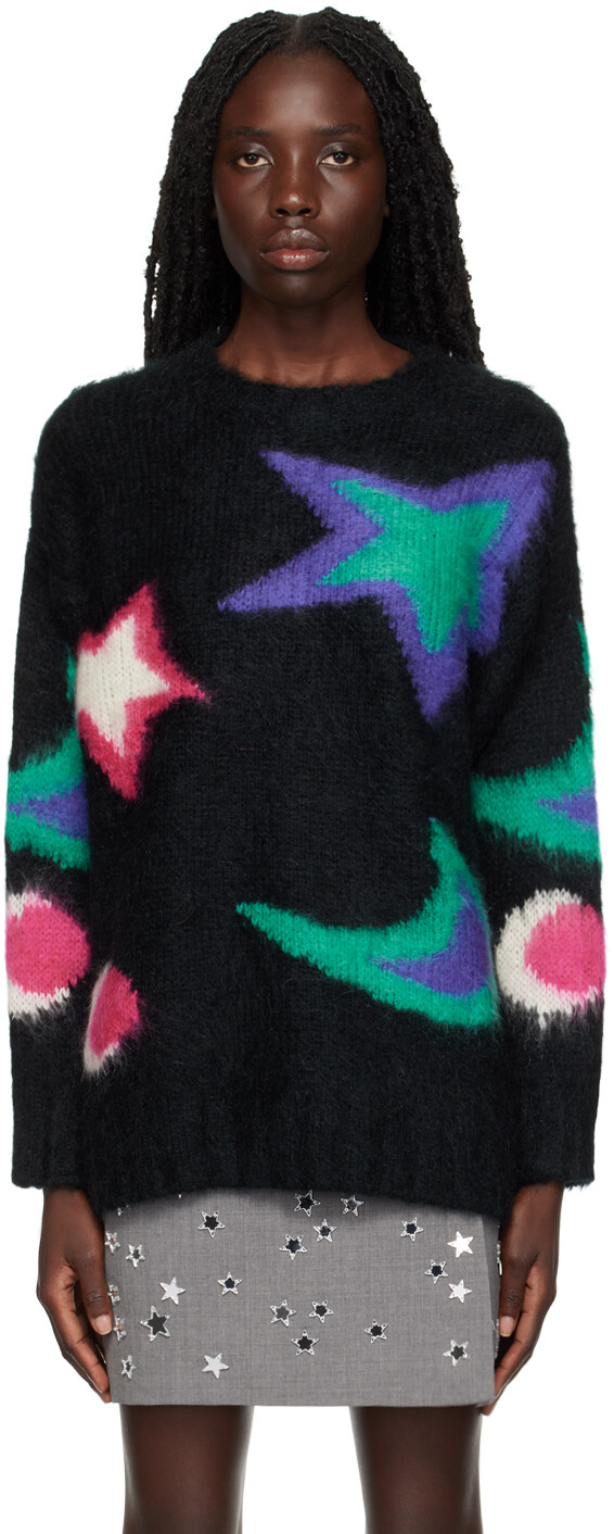 

Свитер с черной звездой MSGM