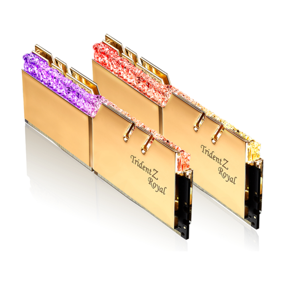 Оперативная память G.SKILL Trident Z Royal, 32 Гб DDR4 (2x16 Гб), 4000 МГц, F4-4000C19D-32GTRG чехол mypads лиса z для oukitel wp16 задняя панель накладка бампер