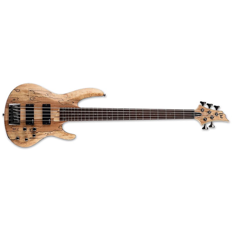 Басс гитара ESP LTD B-205SM Spalted Maple Natural Satin NS - FREE GIG BAG - 5-String Electric Bass B205SM - BRAND NEW
