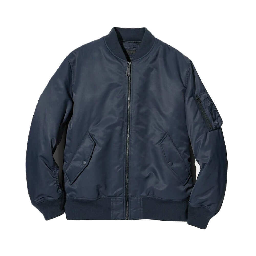 

Куртка Uniqlo MA-1 blouson, темно-синий