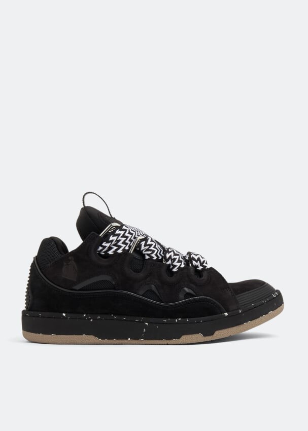 

Кроссовки LANVIN Curb sneakers, черный