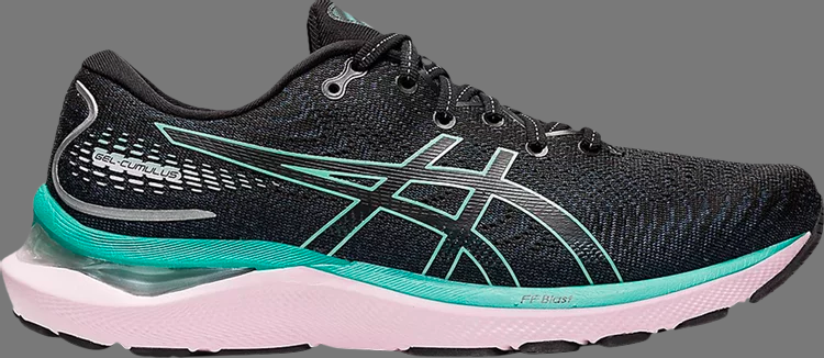 Кроссовки wmns gel cumulus 24 'black sage' Asics, черный - фото