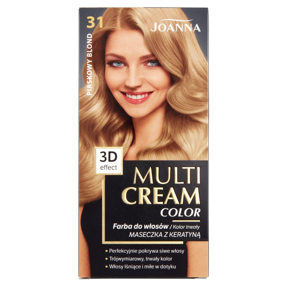 Joanna Краска для волос Multi Cream Color 31 Песочный Блонд