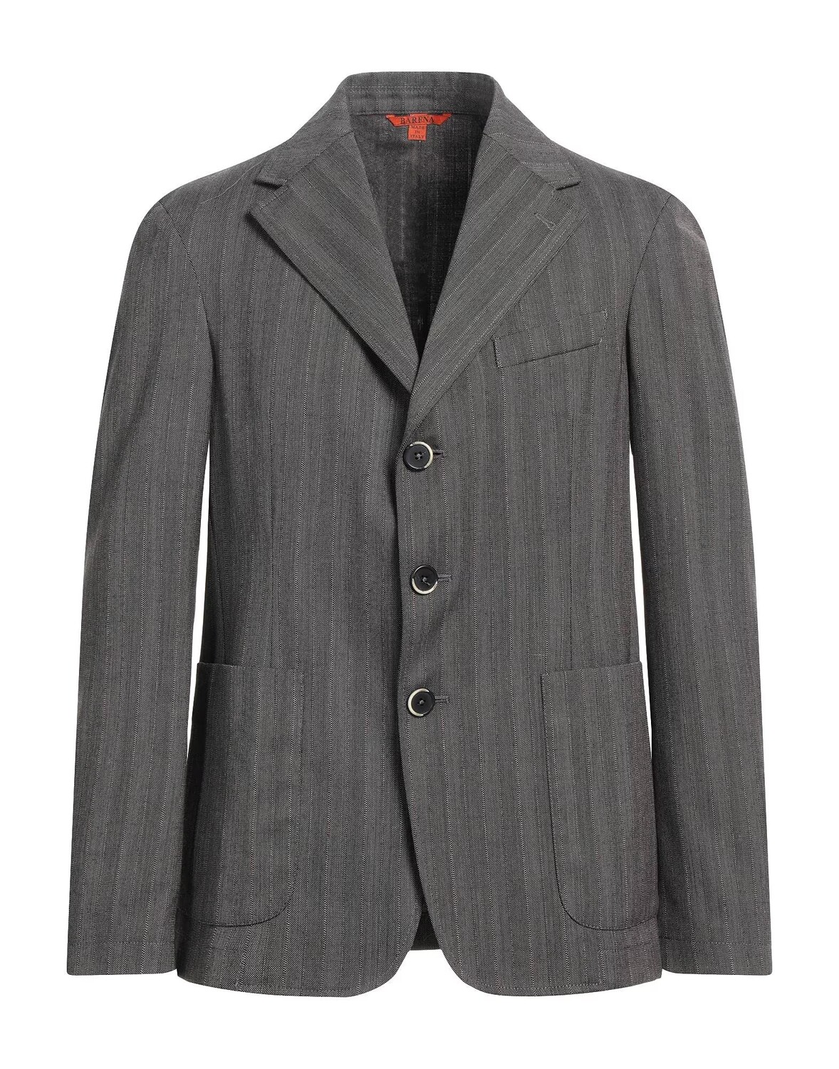 

Блейзер Barena Twill Pinstriped, серый