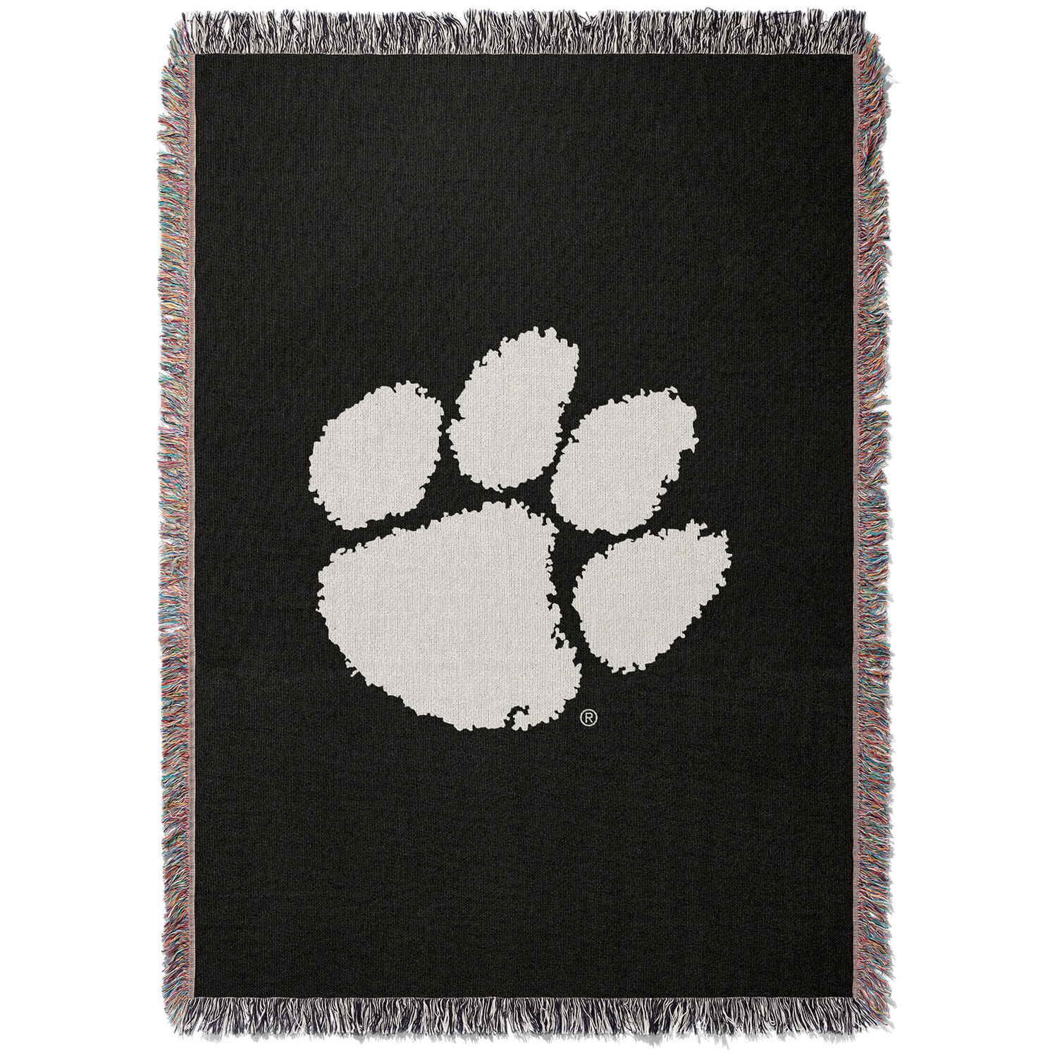 

Тканое одеяло Chad & Jake Clemson Tigers, черный