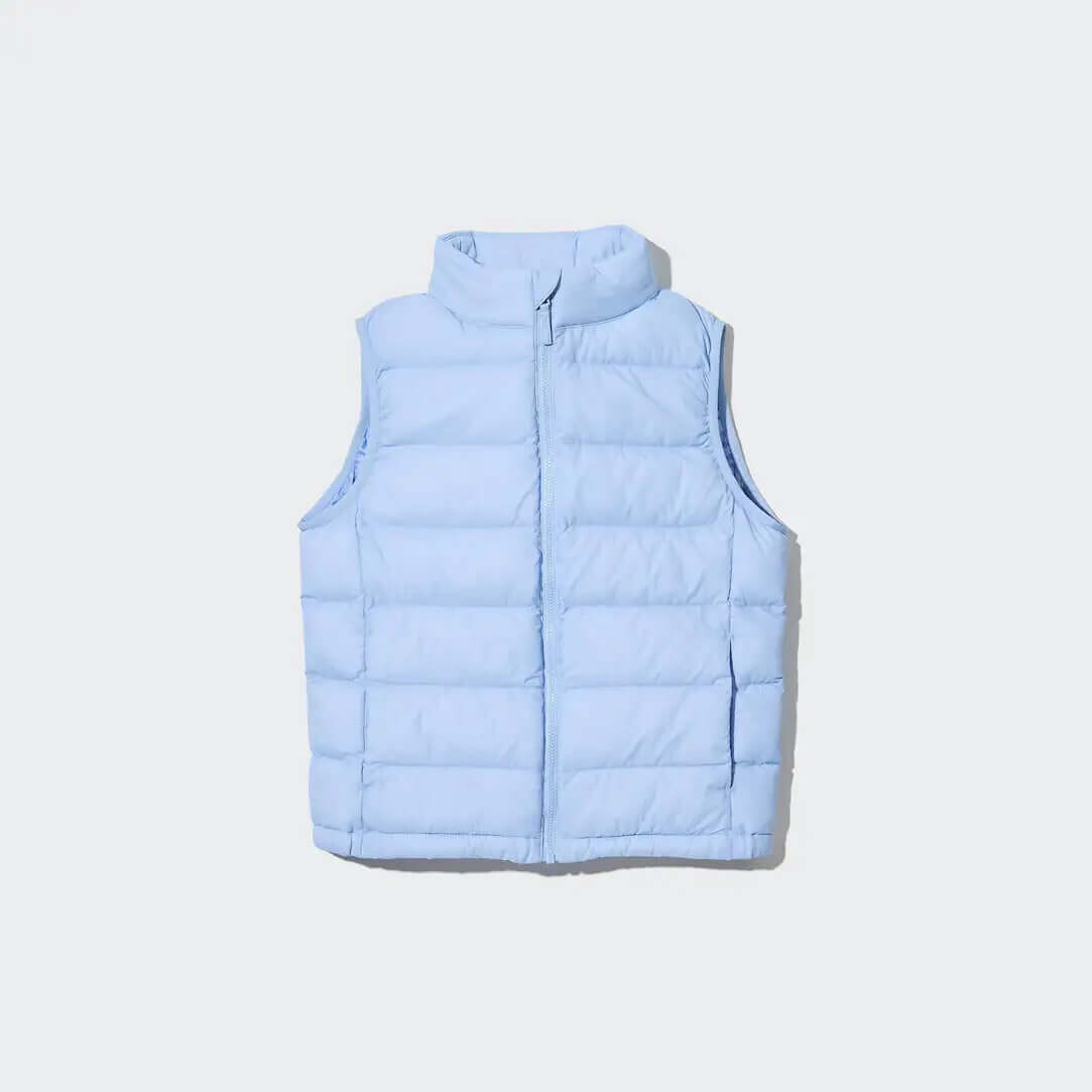 

Детский жилет Uniqlo Warm Padded Washable, голубой
