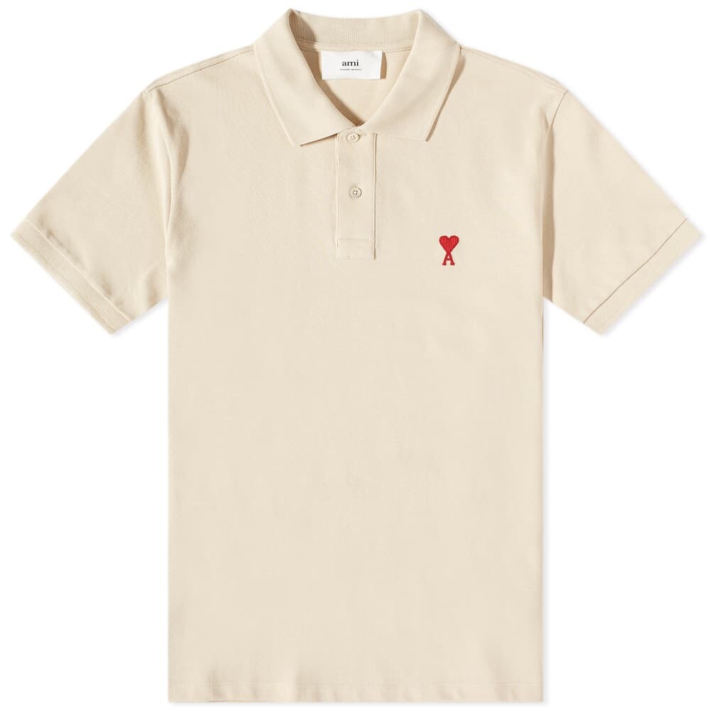 

Футболка AMI Tonal Small A Heart Polo