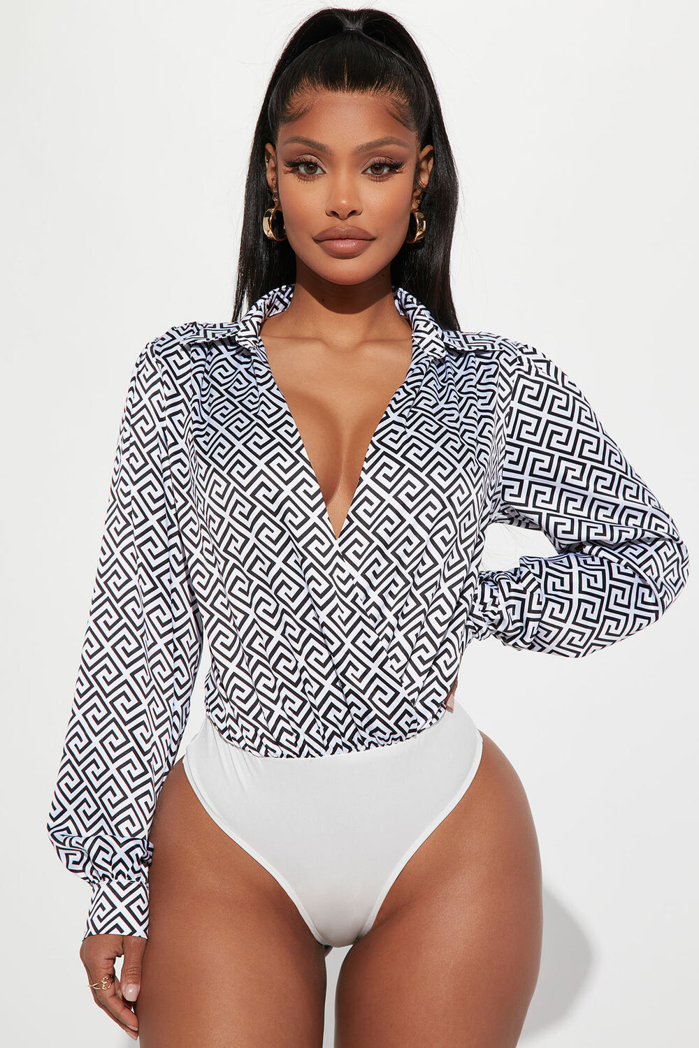 

Боди Fashion Nova WN9544A, черный