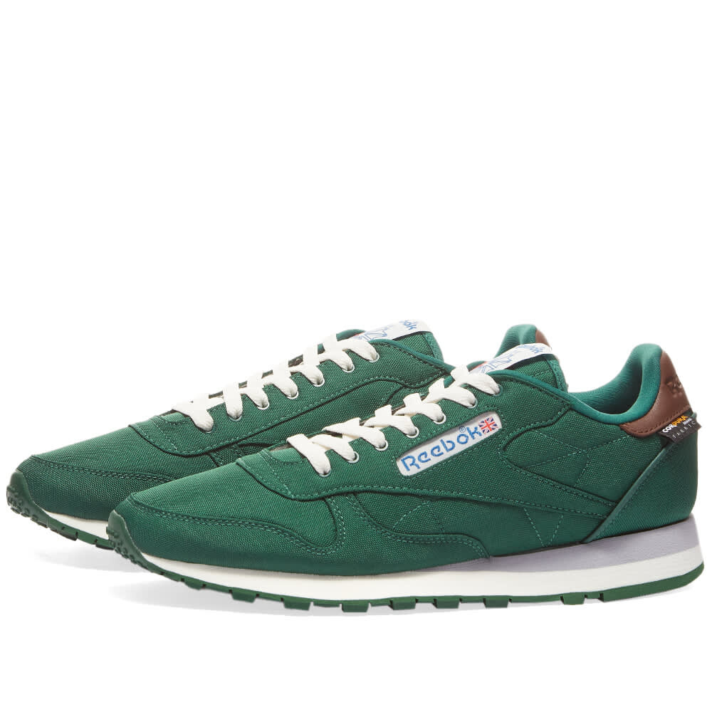 

Кроссовки Reebok Classic Leather Cordura, зеленый