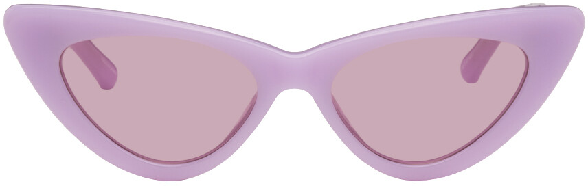 

Фиолетовые солнцезащитные очки Linda Farrow Edition Dora The Attico