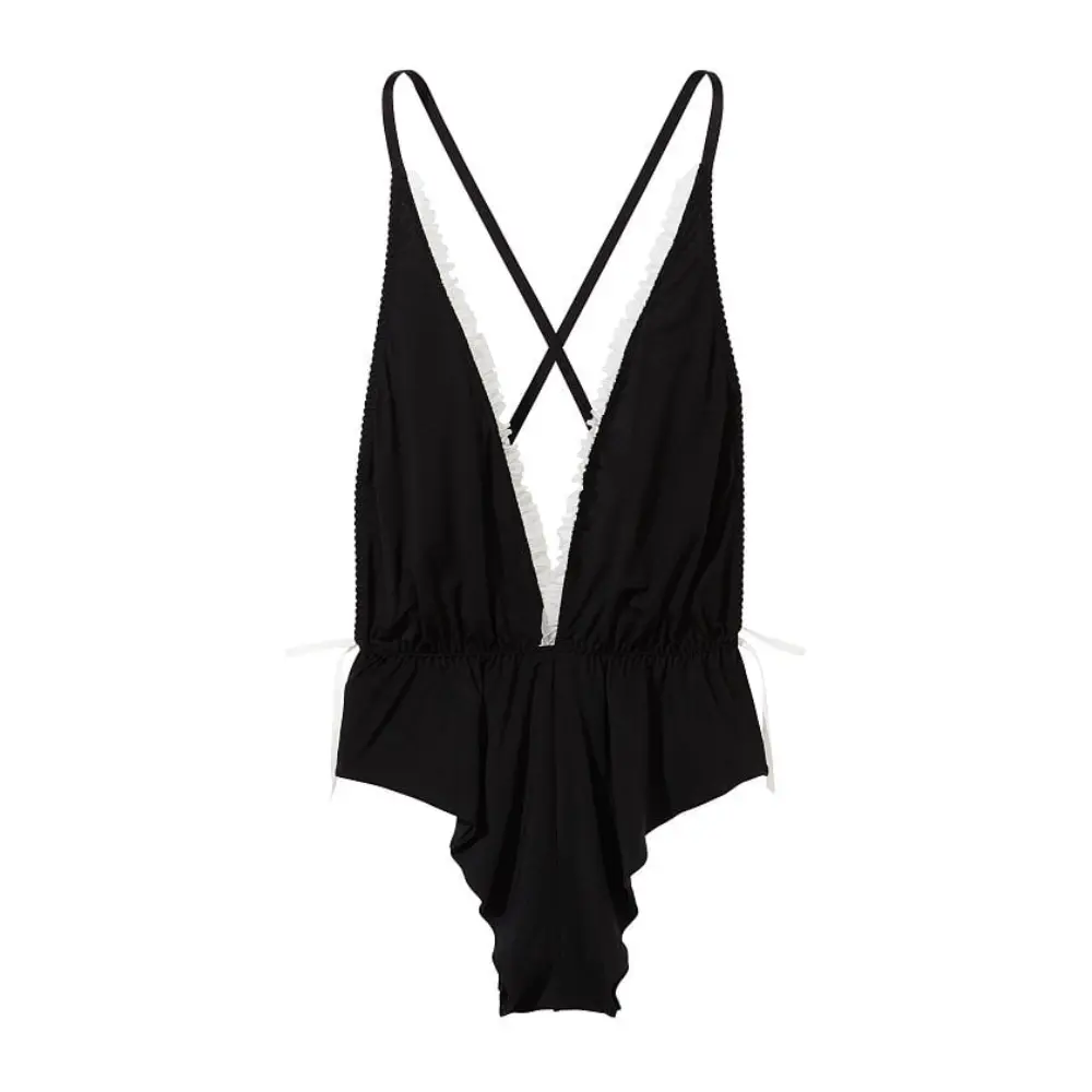 

Боди Victoria's Secret Modal V-Neck, черный