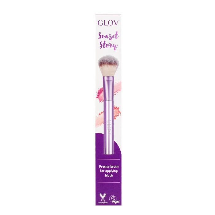 

Glov Sunset Story Фиолетовая кисть для румян