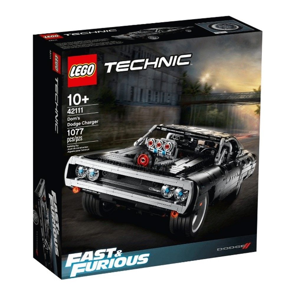 Конструктор LEGO Technic 42111 Dodge Charger Доминика Торетто конструктор lego technic dodge charger доминика торетто 42111