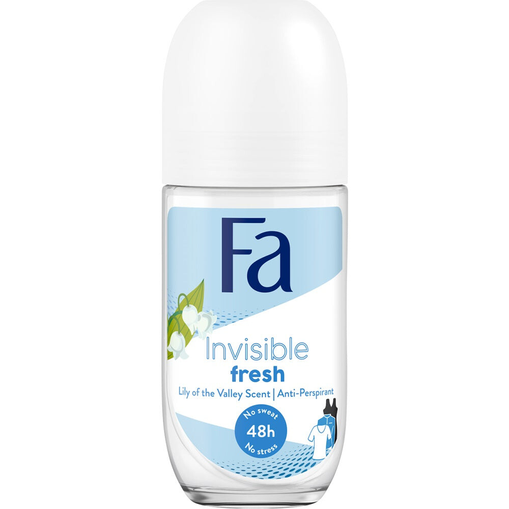 

Fa Шариковый антиперспирант Invisible Fresh 48h с ароматом ландыша 50мл