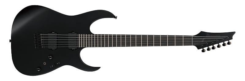цена Ibanez Iron Label RGRTB621 Черная плоская электрогитара Iron Label RGRTB621 Black Flat Electric Guitar