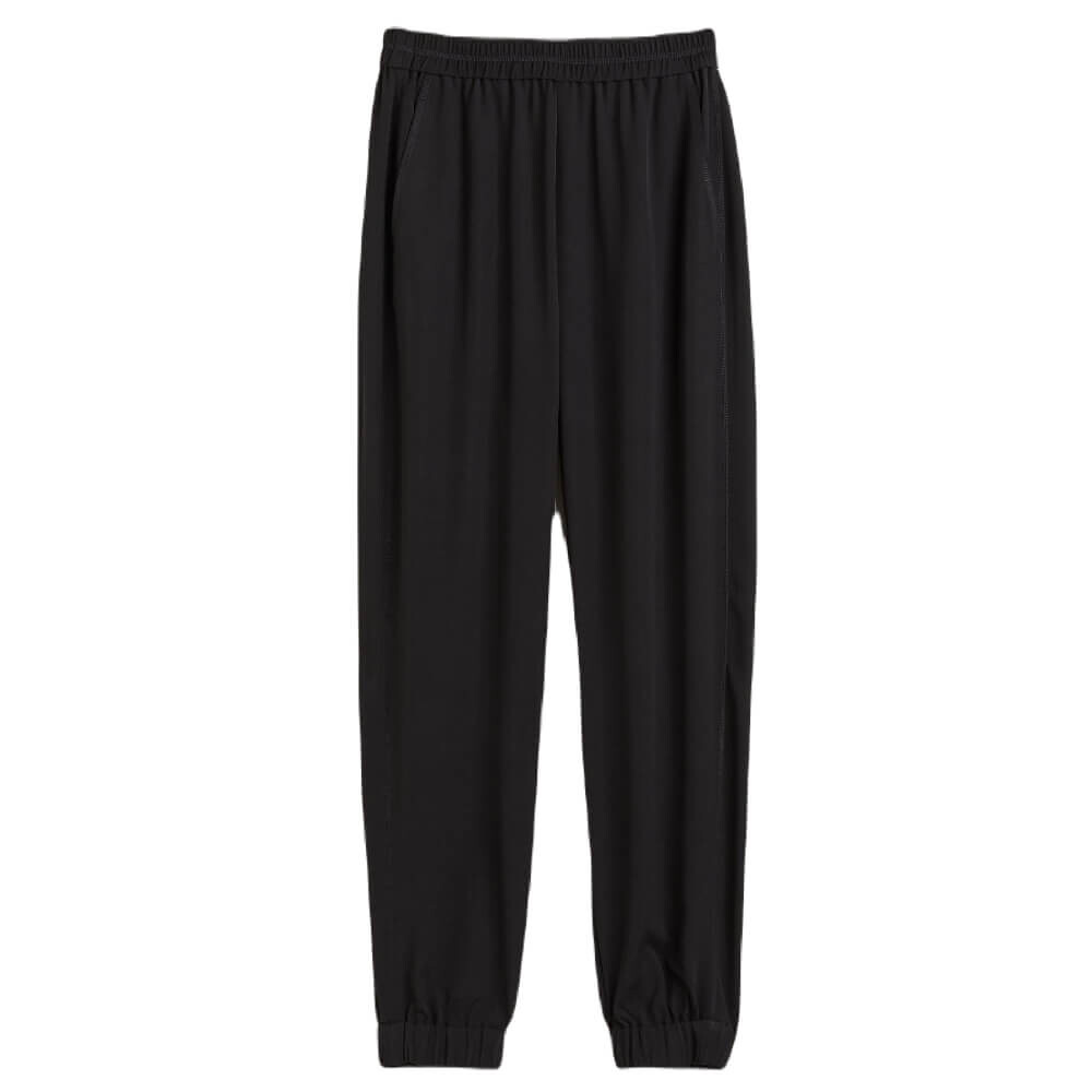 

Брюки-джоггеры H&M Silk-blend, черный