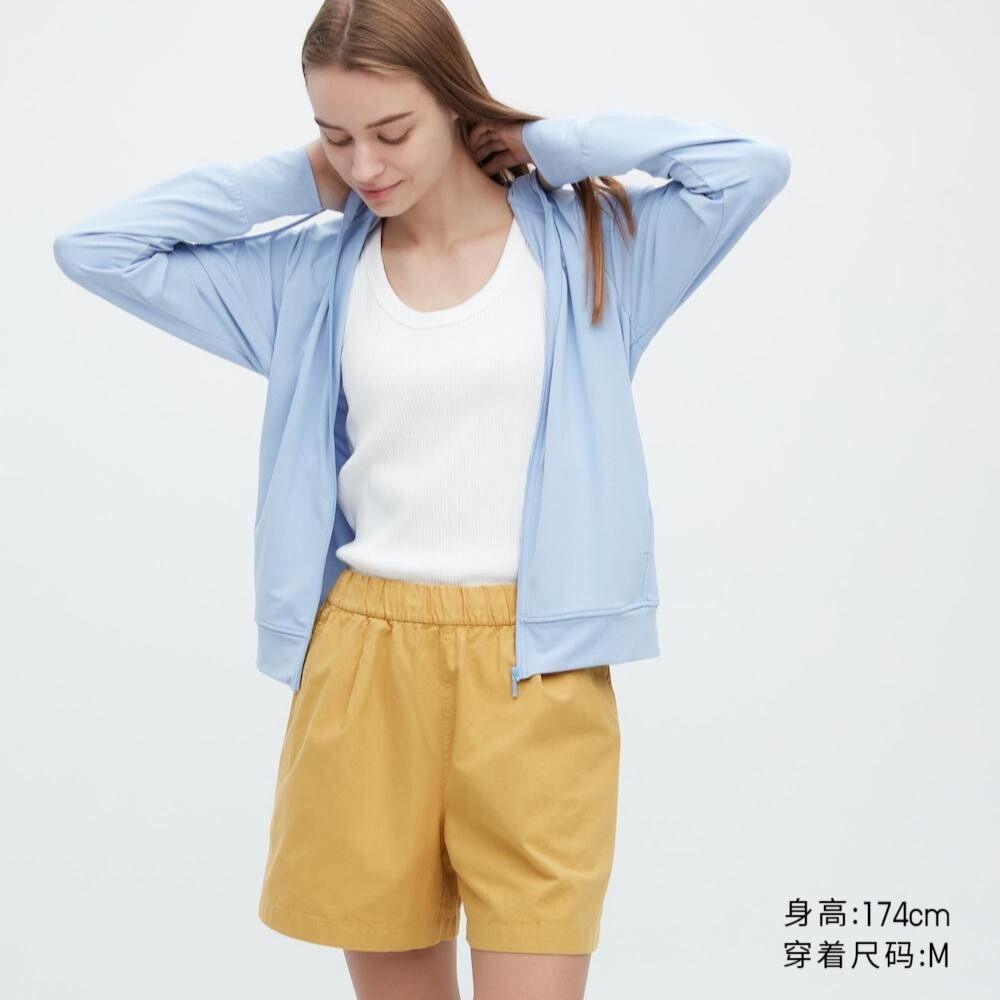 

Шорты хлопковые Uniqlo, желтый