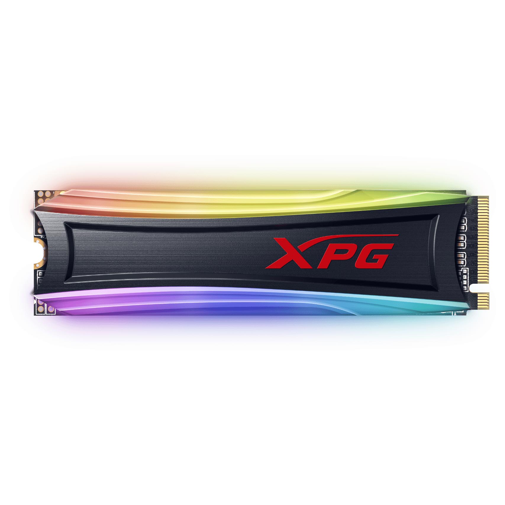 Внутренний твердотельный накопитель Adata XPG Spectrix S40G RGB, AS40G-256GT-C, 256Гб, М.2 2280 ssd накопитель a data spectrix s40g 2tb as40g 2tt c