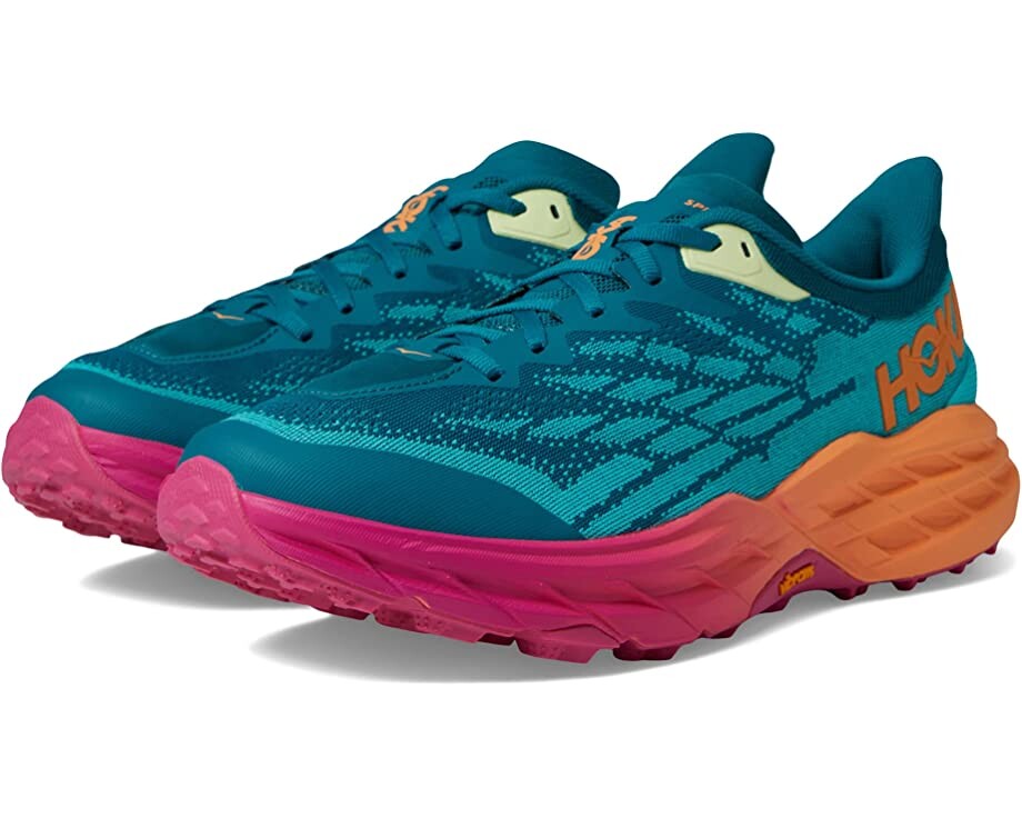 

Кроссовки Speedgoat 5 Hoka, глубокое озеро, Синий