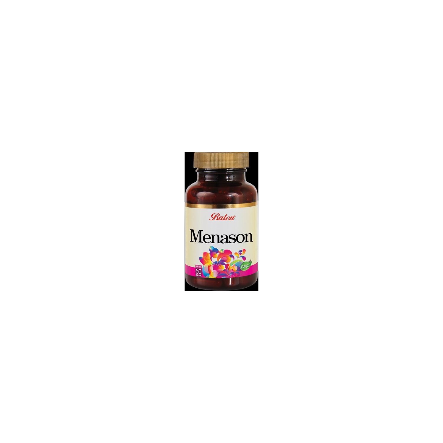 Активная добавка Balen менасон, 60 капсул, 520 мг kal астаксантин 5 мг 60 растительных капсул