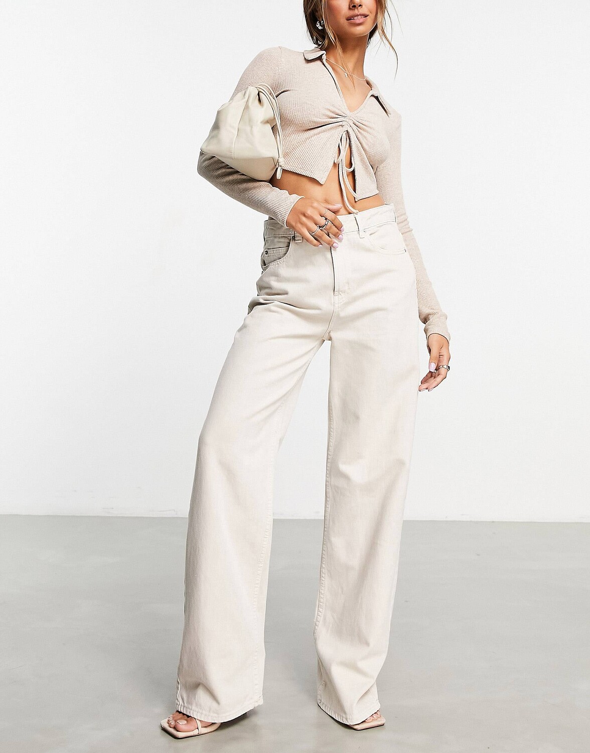 

Джинсы Stone Wash ASOS DESIGN
