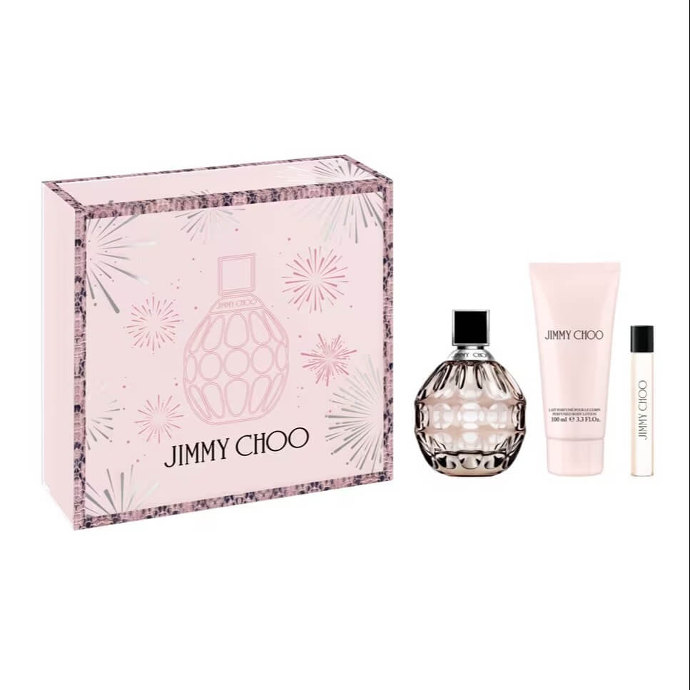 Подарочный набор Jimmy Choo Eau de Parfum, 3 предмета jimmy choo jim leti s fib 2s 62 бежевый металл