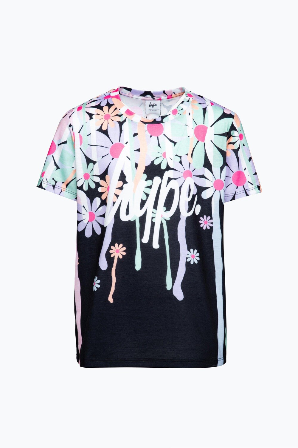 

Футболка с капельками Daisy Hype, черный