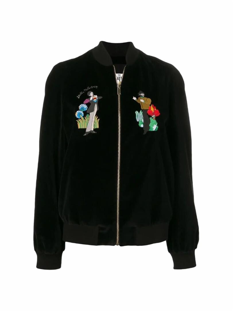 

Бомбер Stella McCartney, Черный