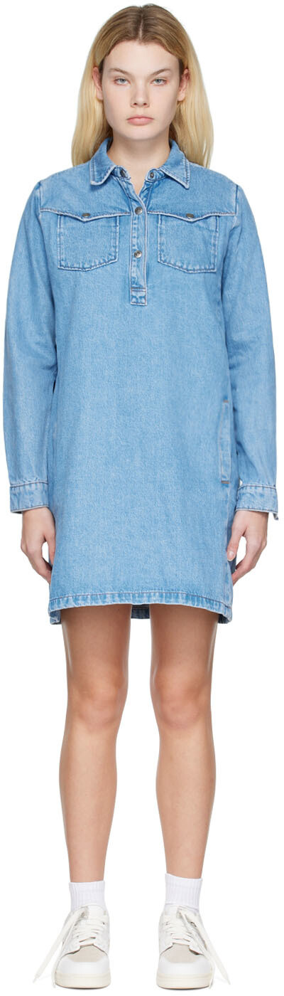 

Синее мини-платье Leana A.P.C.