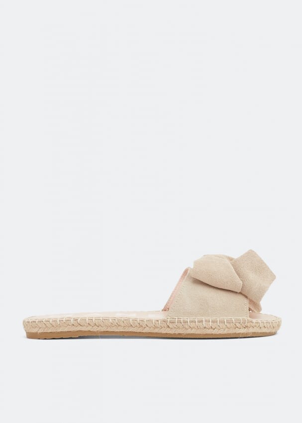 

Сандалии MANEBÍ Hamptons Bow sandals, бежевый