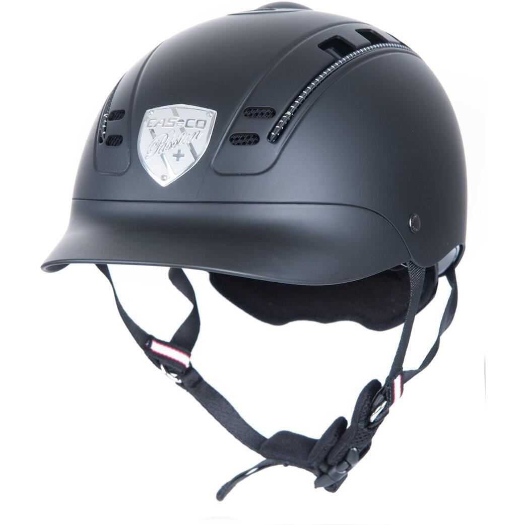 Шлем Casco Passion для верховой езды, черный классический рыцарский шлем cavassion шлем для верховой езды съемный и моющийся
