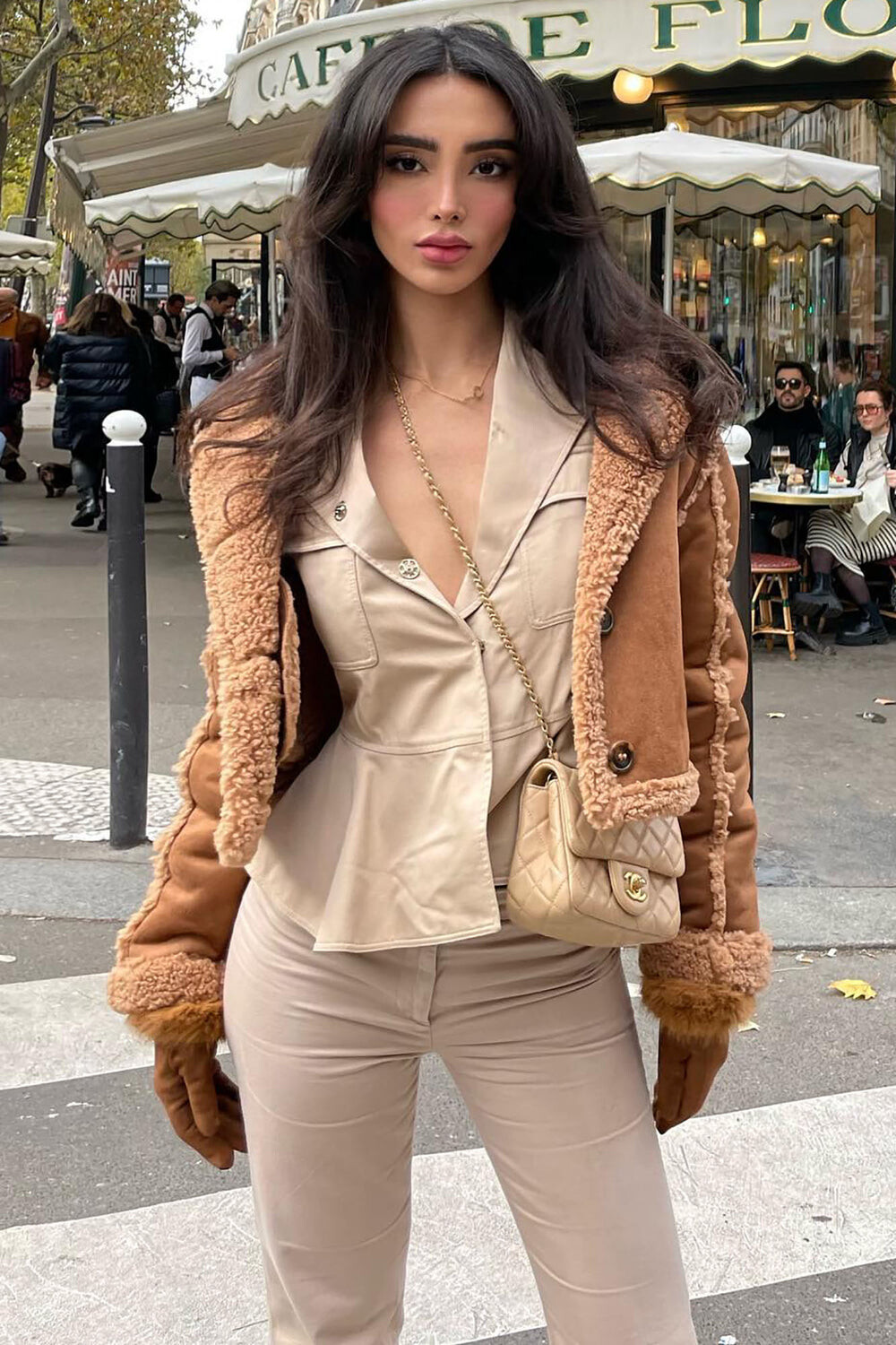 

Куртка Fashion Nova JKJR3151, кэмел