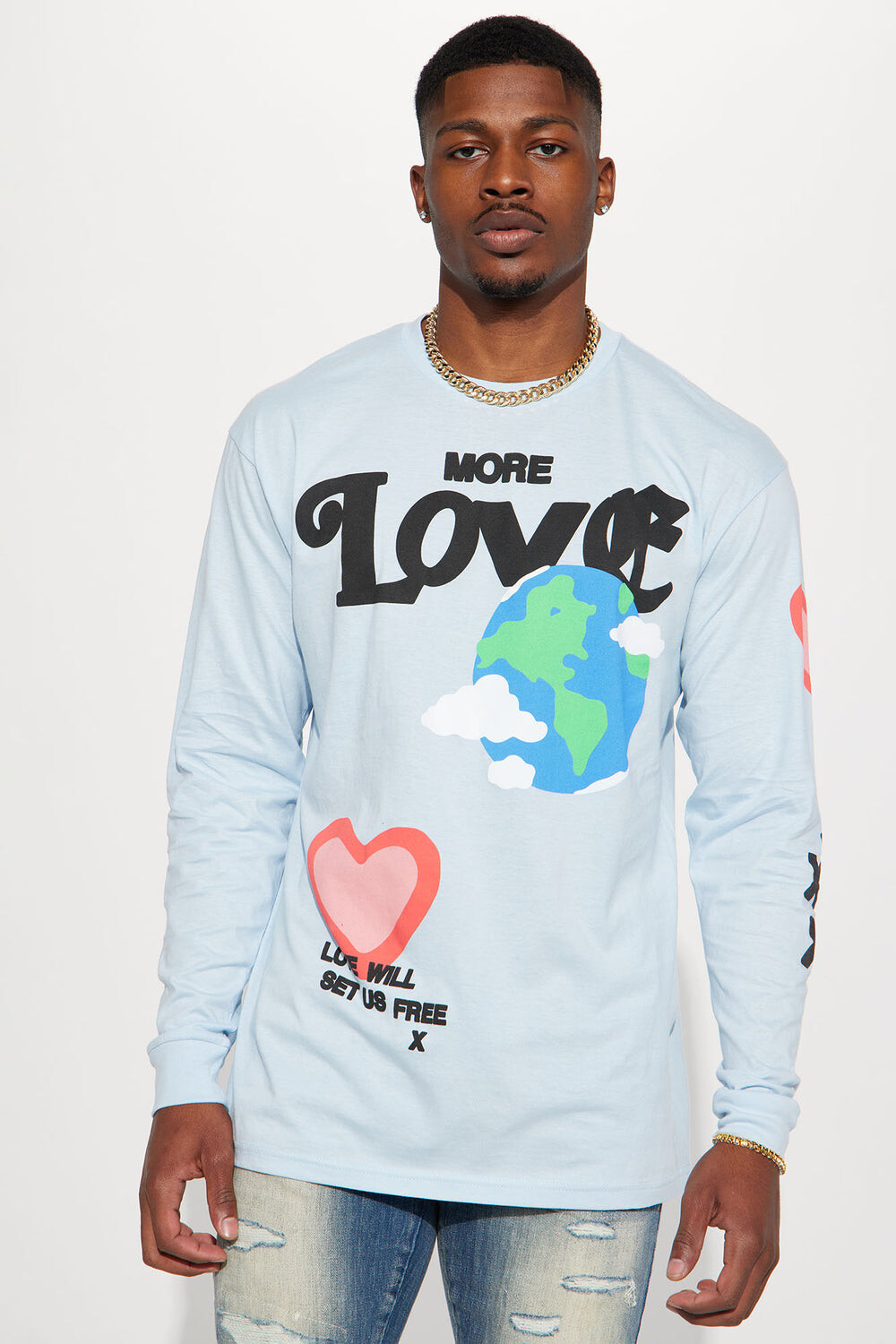 

Футболка Fashion Nova SPDN2085M, синий