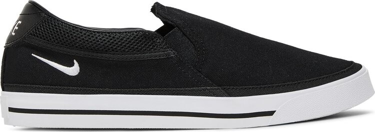 

Кроссовки Nike Court Legacy Slip 'Black White', черный