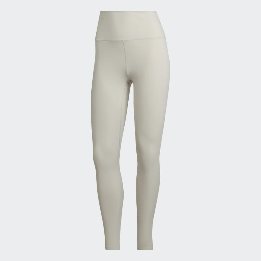 

Леггинсы 7/8 adidas Yoga Luxe Studio Extra High Rise, светло-бежевый