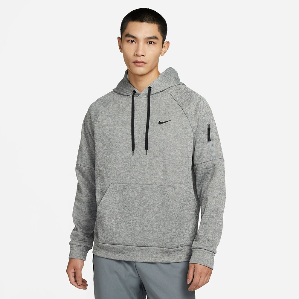 

Худи Nike Therma-Fit Training, черный/серый