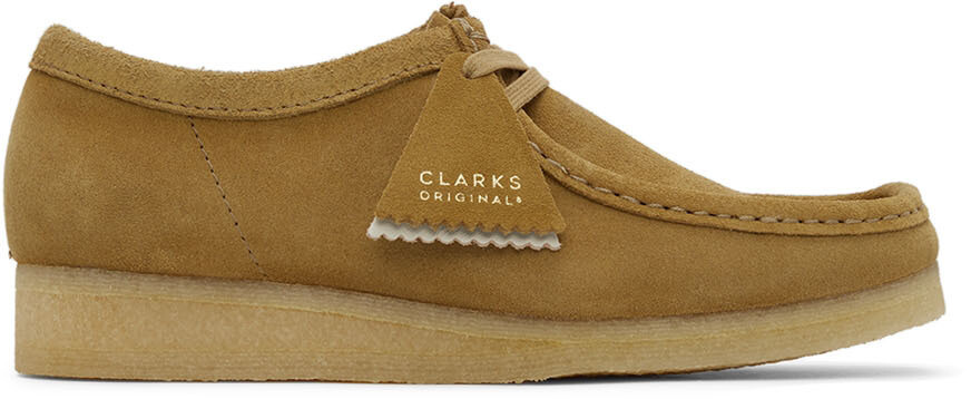 

Коричневые дерби Wallabee Clarks Originals