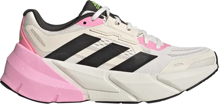 

Кроссовки Adidas Wmns Adistar 'White Black Pink', кремовый