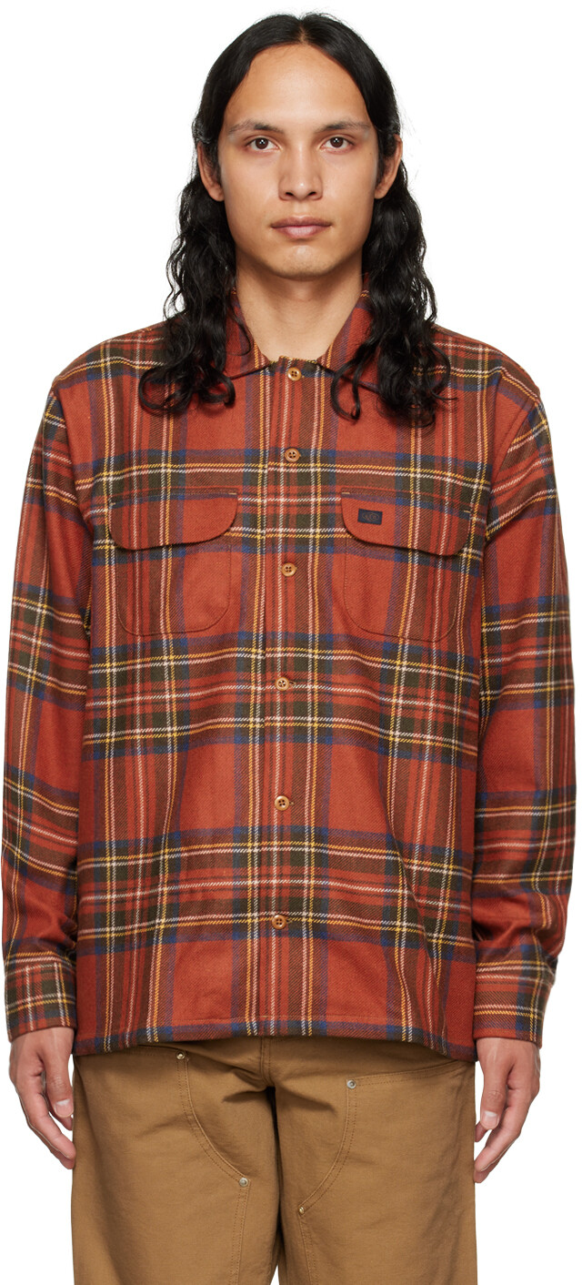 

Красная рубашка в клетку Sten Tartan Nudie Jeans