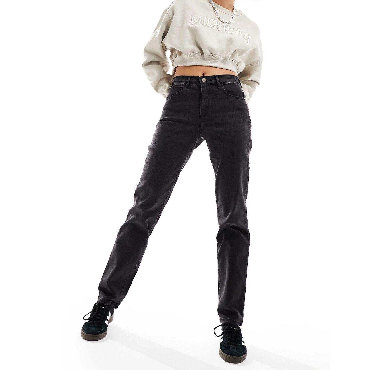 

Джинсы Wrangler Straight Fit, черный