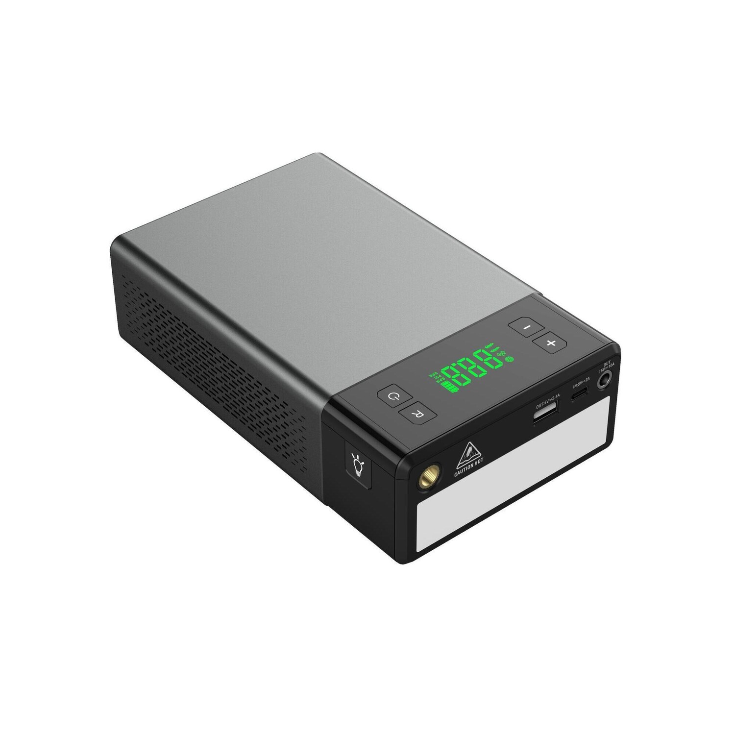 

Автомобильный мультитул Carku Powerbank 4-в-1, черный