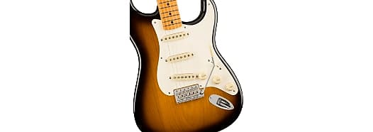 цена Электрогитара Fender American Vintage II 1957 Stratocaster, кленовый гриф, 2 цвета Sunburst с футляром