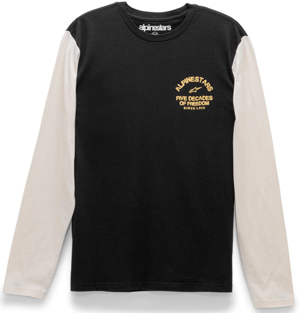 

Рубашка Alpinestars Decades с длинными рукавами, черно-белая