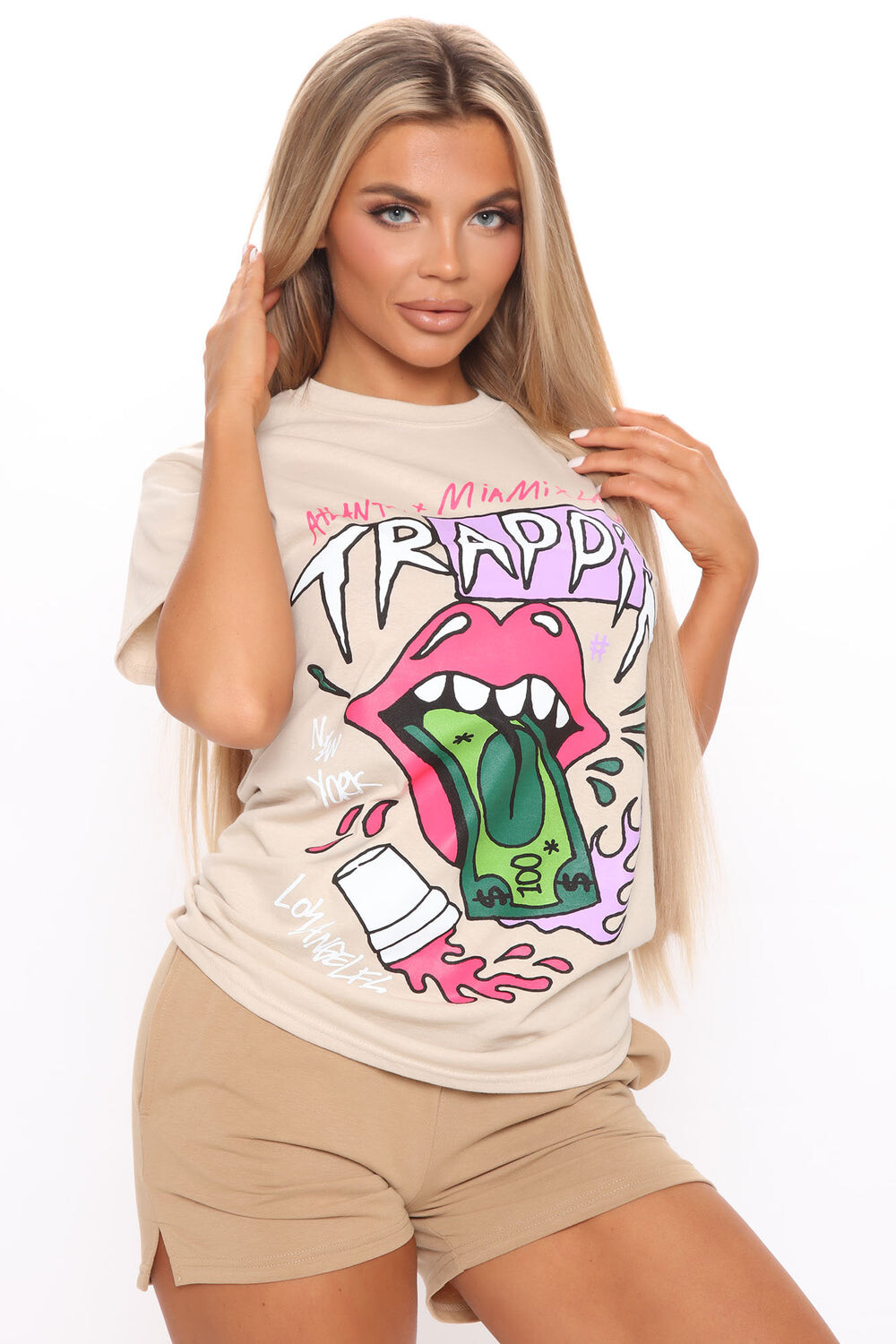 

Топ Fashion Nova 21690026, хаки