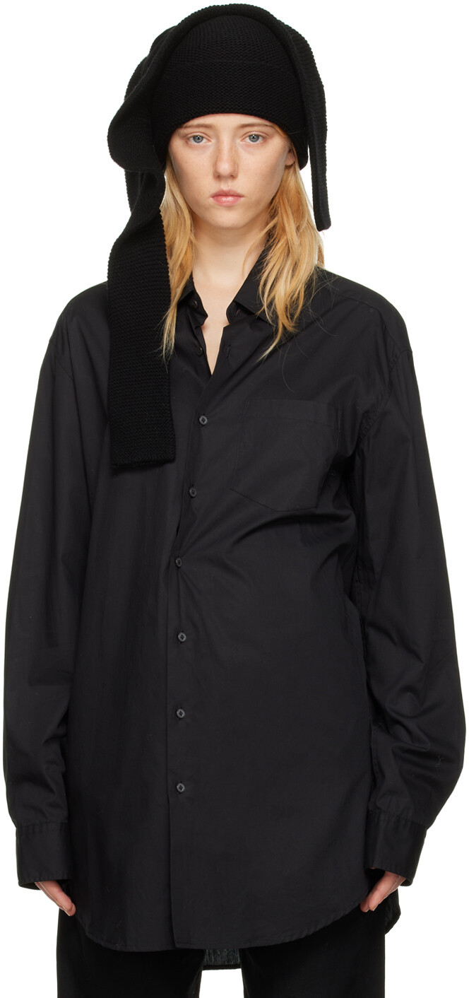 

Черная шапка корневища Issey Miyake