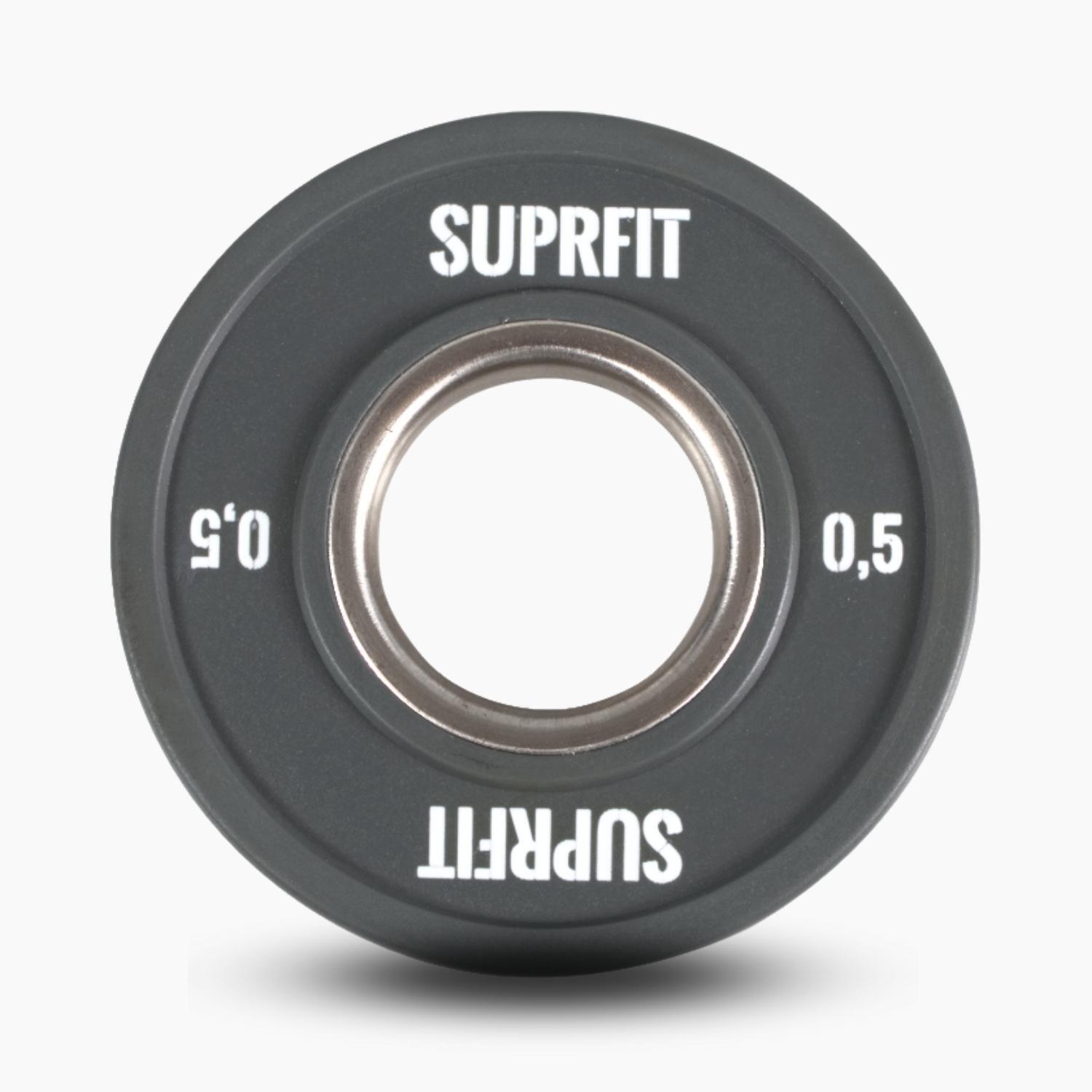 

Suprfit Mini Bumper Plates (одинарные) - 0,5 кг, Серый