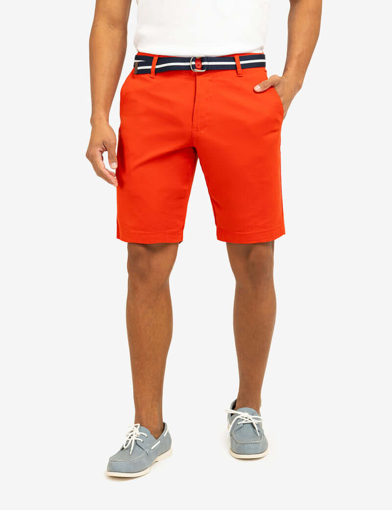 

Шорты U.S. Polo Assn. Hartford Belted, красный