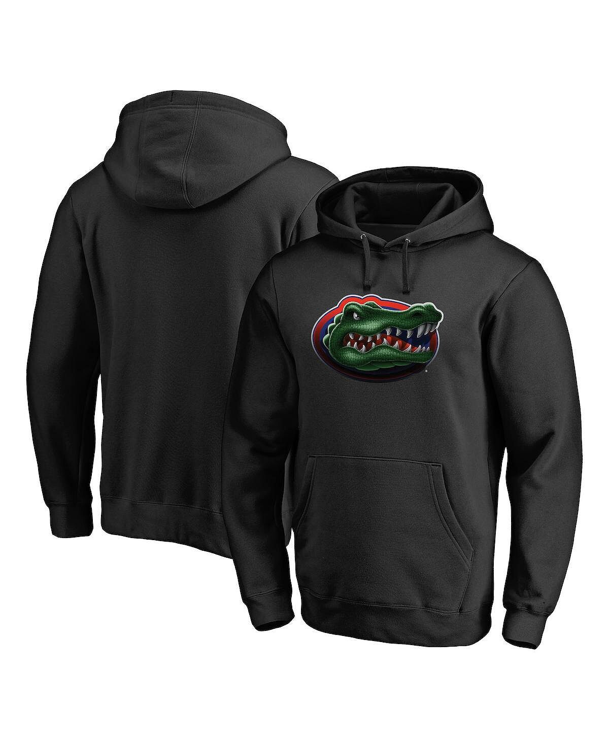 

Мужская черная толстовка с капюшоном florida gators team midnight mascot pullover Fanatics, черный