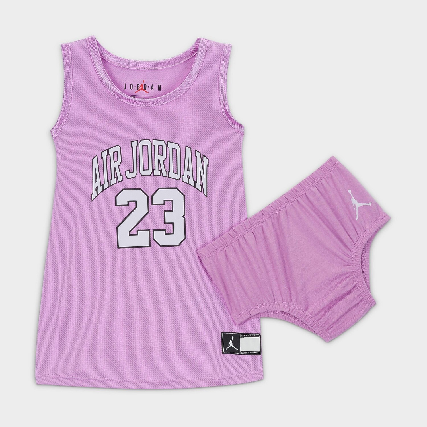 

Платье из джерси Air Jordan 23 для младенцев для девочек, розовый