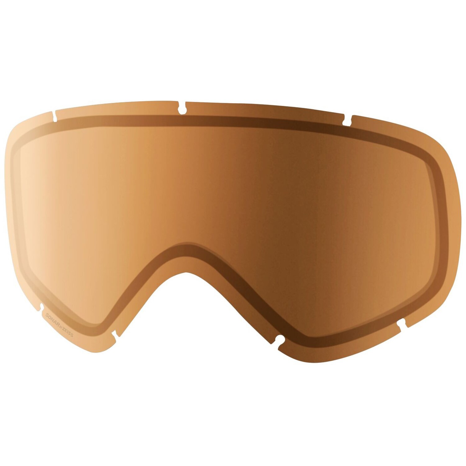 

Линза для очков Anon Helix 2.0 Sonar Goggle Lens, красно-желтый